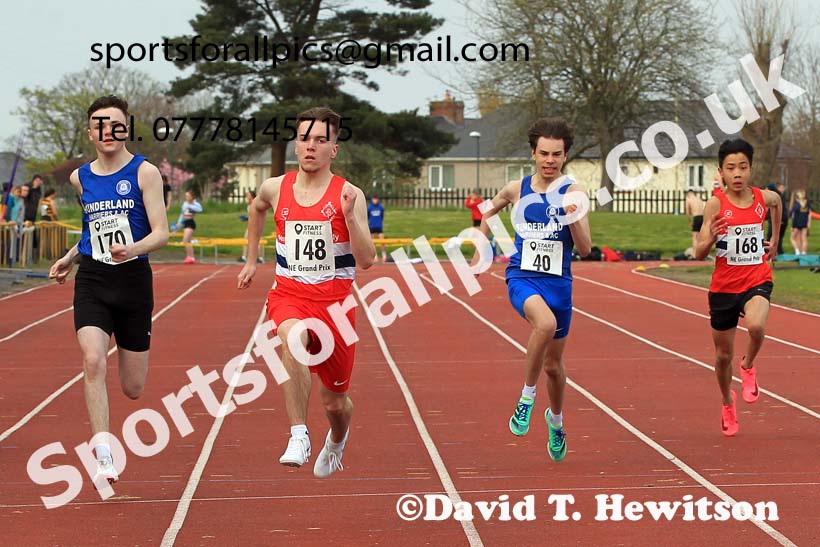 150 metres, 2023 NE Grand Prix 1, Monkton. Photo: David T. Hewitson/Sports for All Pics